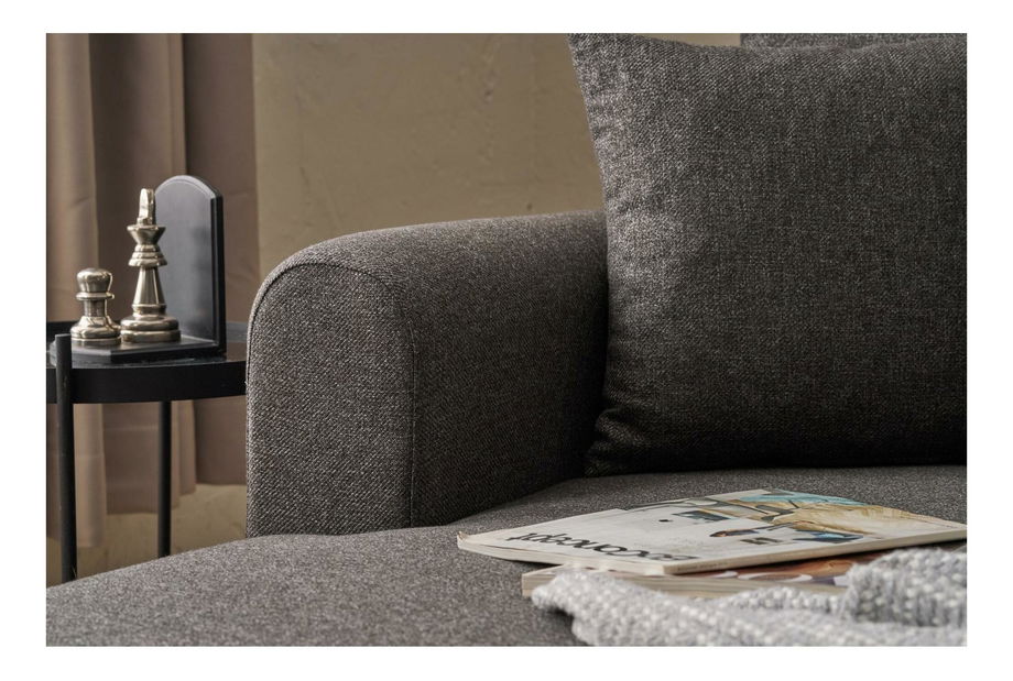 Sarok ülőgarnitúra Minty (B) (antracit)