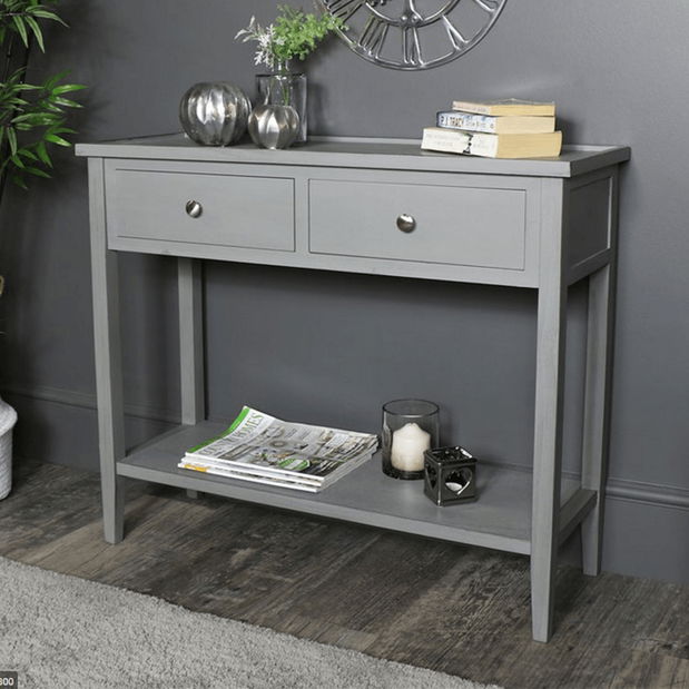 Măsuță consolă Varun (gri deschis)