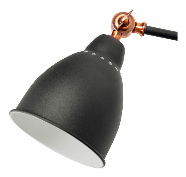 Set 2 ks. nástenných lámp MISSOURI (kov) (čierna)