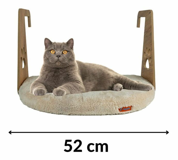 Závesný peliešok pre domáce zviera Radia (krémová)