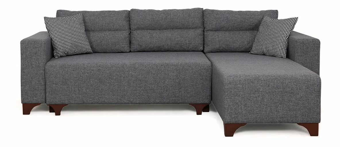 Rohová sedačka Tlofa (sivá) (P)