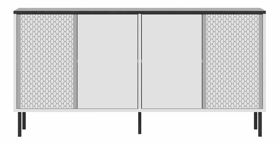 Komód Bendete (royal fehér)