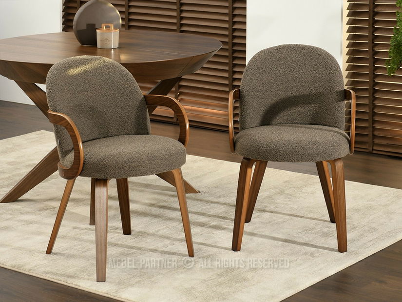 Scaun sufragerie Midieron (maro)