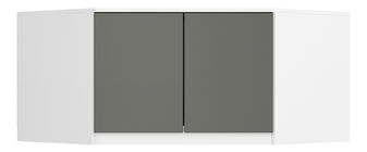 Nadstavba na skriňu Denominara (biela + grafit)