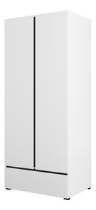 Ruhásszekrény Crossroad S18 (fehér + fekete)