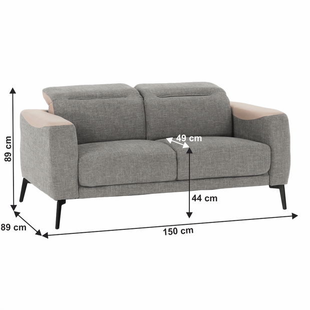 Pohovka 2-sed Karitta 