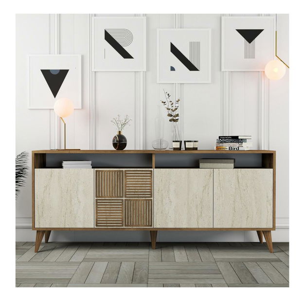 Dulap Millano 2 (nuc + travertin)