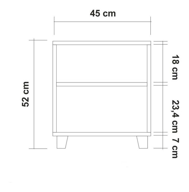 Noptieră Nudava 9 (pin atlantic)