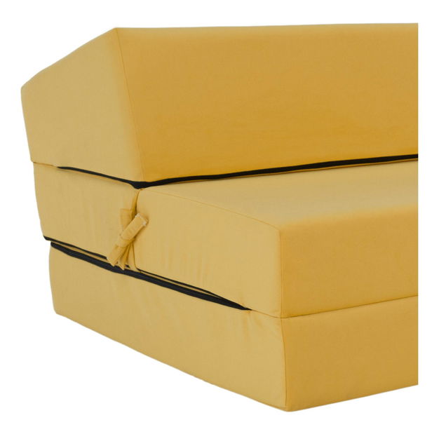 Fotoliu extensibil Viajado (galben) 