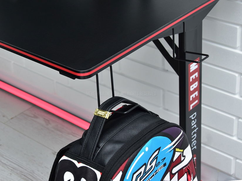 PC asztal Matts 140 (fekete)