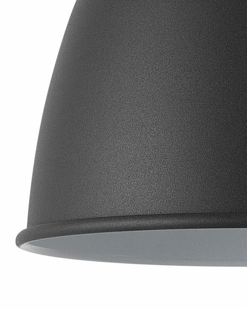 Závesná lampa Narmy (čierna)