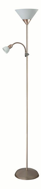 Lampă de podea Action 4064 (satin crom + alb)