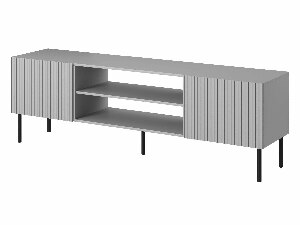 TV asztal Asania (fekete + szürke)