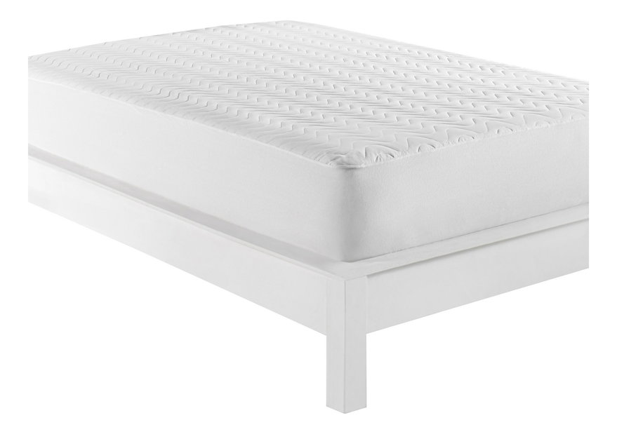 Matracvédő 90 x 190 cm + 30 cm Quiztec Fa (fehér)