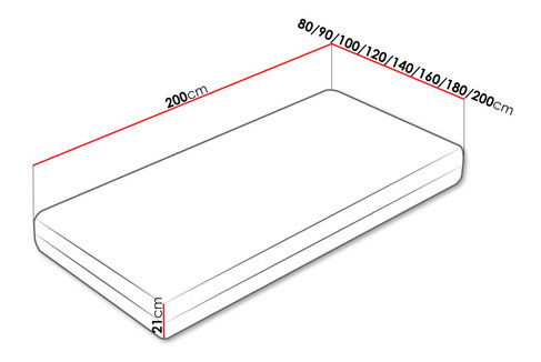 Táskarugós matrac 140x200cm Aplaudido