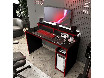 PC asztal Putabe 2 (fekete) 