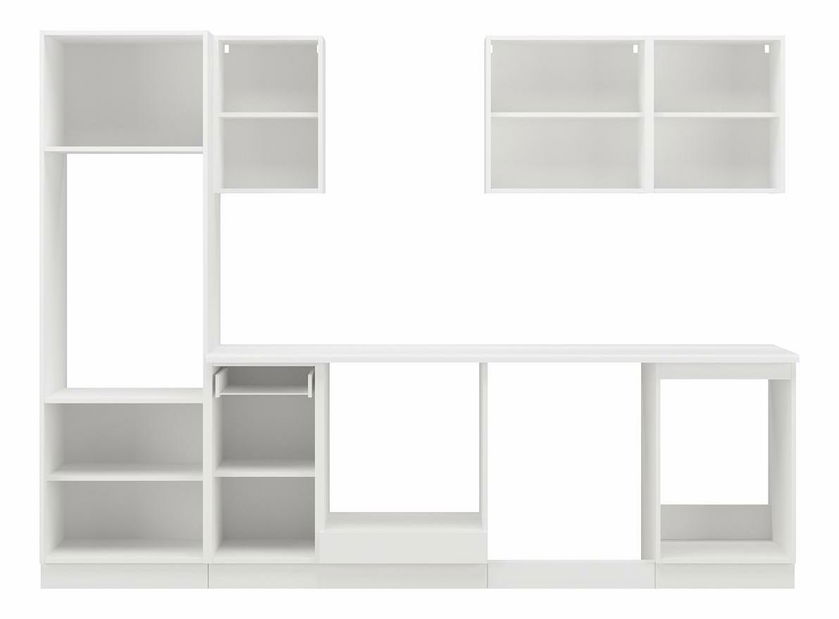 Mobilier bucătărie 270 cm Tonislav Artisan alb 270 (stejar artisan + alb)