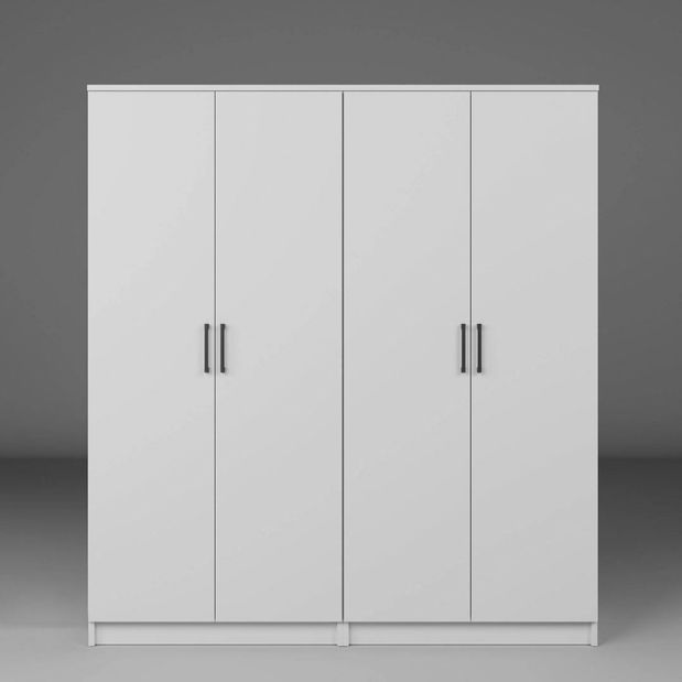 Dulap de haine Kentucky D (alb)