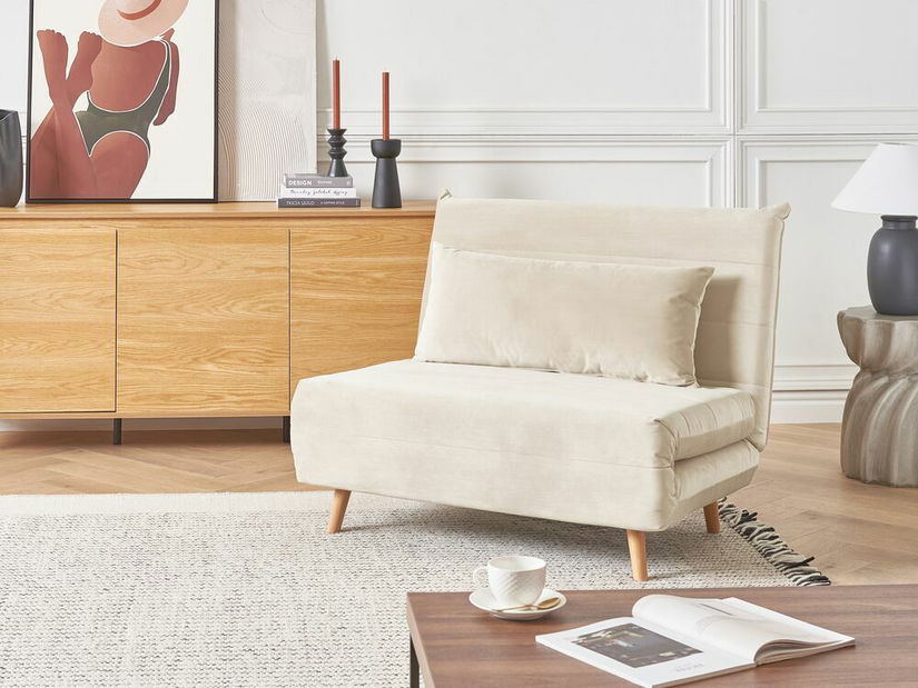 Rozkladacie kreslo Sumer (biela) 