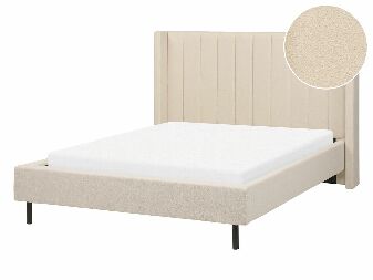 Franciaágy 140 cm Vue (bézs boucle) (ágyráccsal)