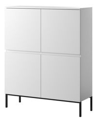 Skrinka Bennasi B1  (biela + čierna)