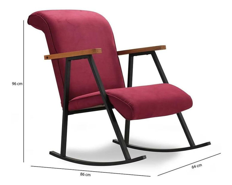 Fotoliu balansoar Yoko (Castan)