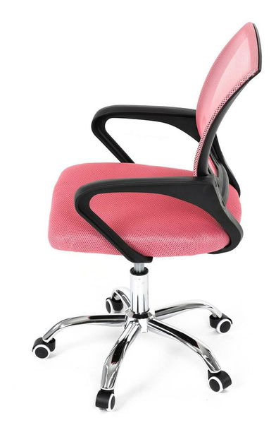 Kancelárska stolička Kirmair (ružová)