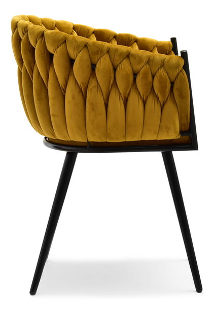 Jedálenská stolička Radio (čierna)