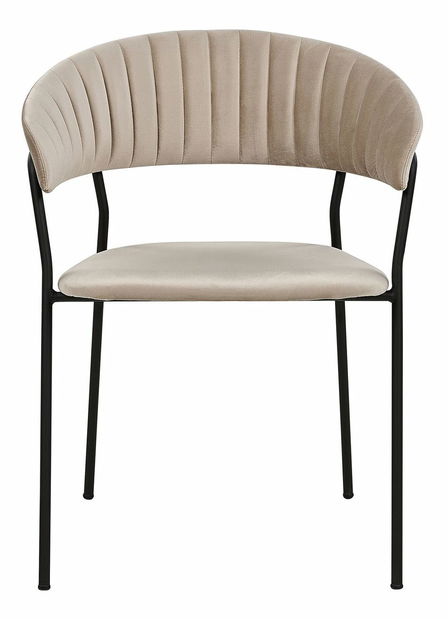 Set 2 ks jedálenských stoličiek Marza (béžová)