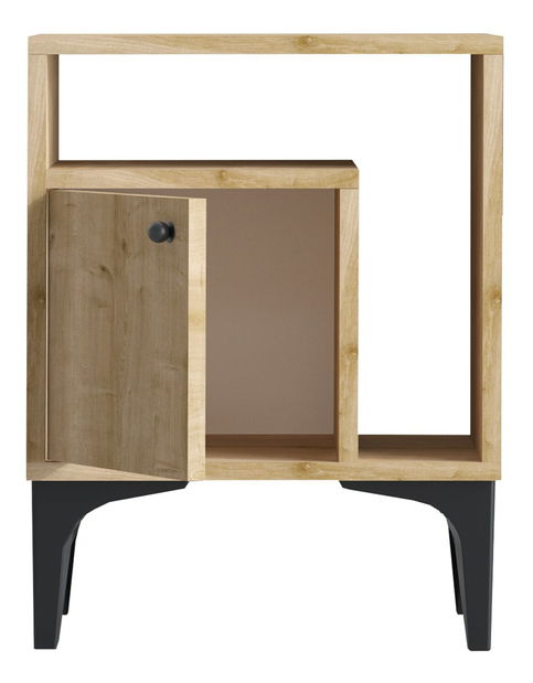 Noptieră Aliex 1 (nuc + negru)