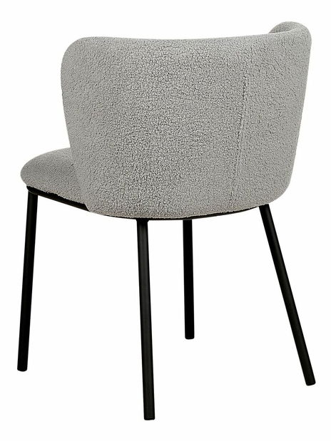 Set 2 ks jedálenských stoličiek Minik (sivé buklé)