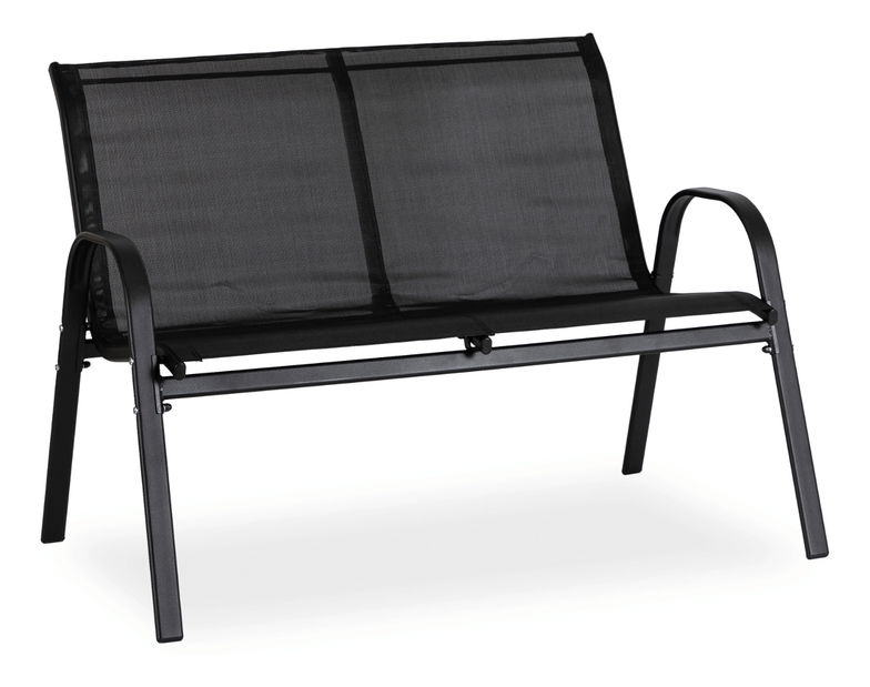 Záhradný set Magro (čierna) (pre 4 osoby)