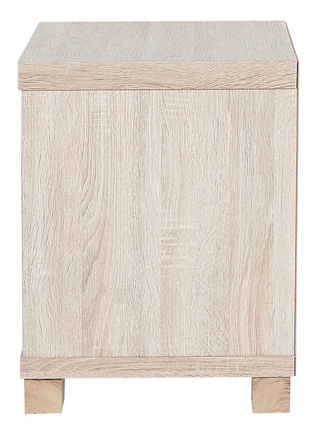 Noćni stolić Bonn (smeđa + bež) (2 ladice)