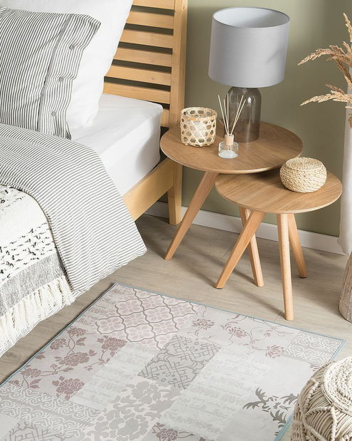 Koberec 150 cm Barrow (svetlosivá)