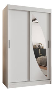 Ormar za garderobu 120 cm Milain (bijela)
