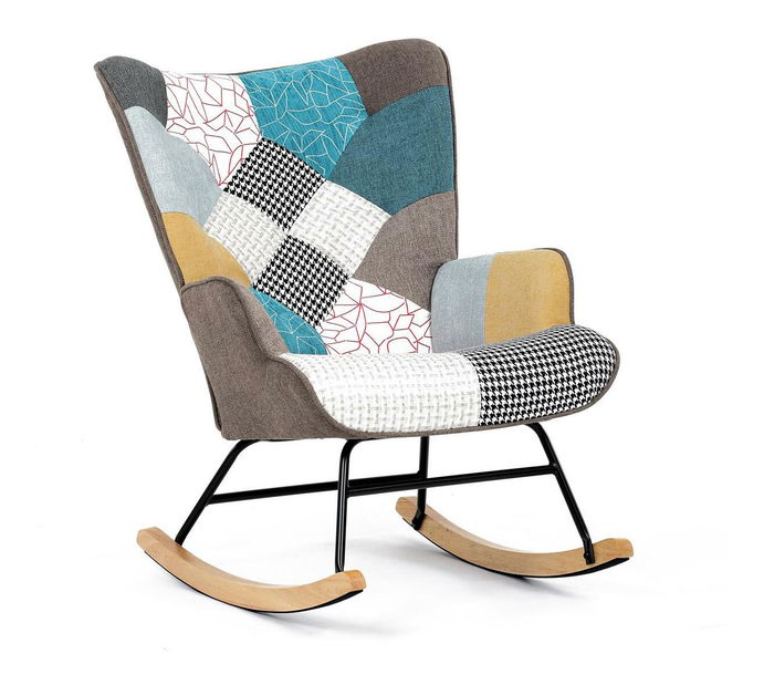 Fotoliu balansoar Acepte (multicolor)