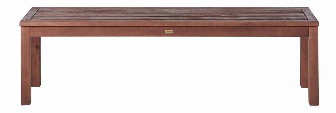 Kerti pad 160 cm Tara (sötét fa)