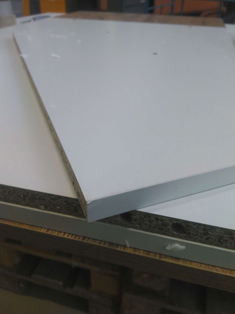 Măsuță cafea -Dream / Tauron (alb + stejar grande) *resigilat 