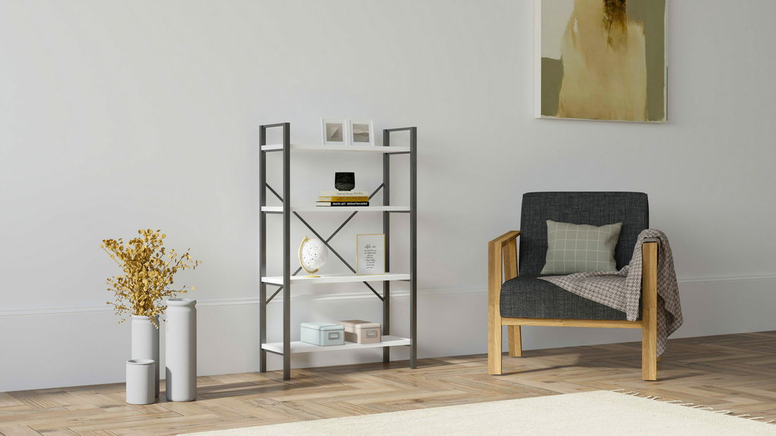 Regál Beye 3 (fehér)