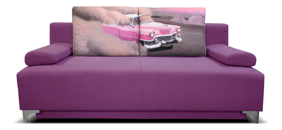 Pohovka trojsedačka Like (ružová)