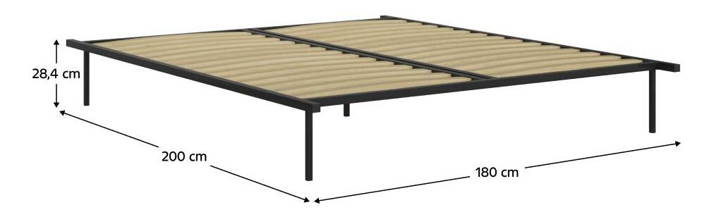 Önhordó lamellás ágyrács 200x180 cm Kuito 