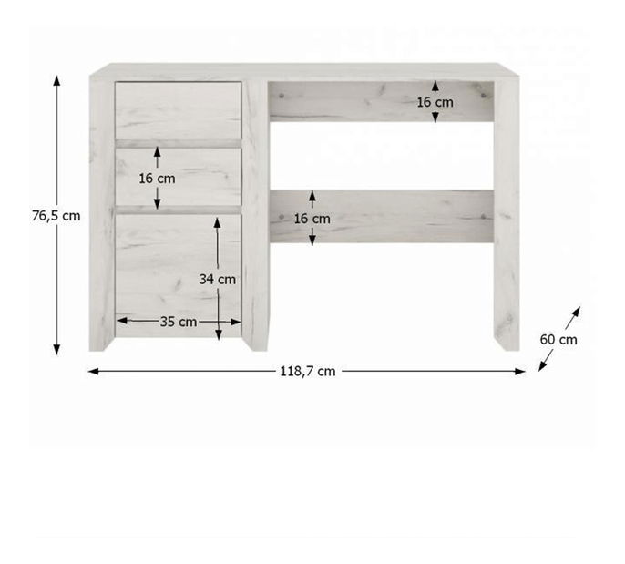 Masă PC Adamus Typ 80 3S