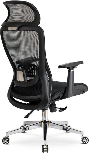 Fotoliu birou Legion (negru) 