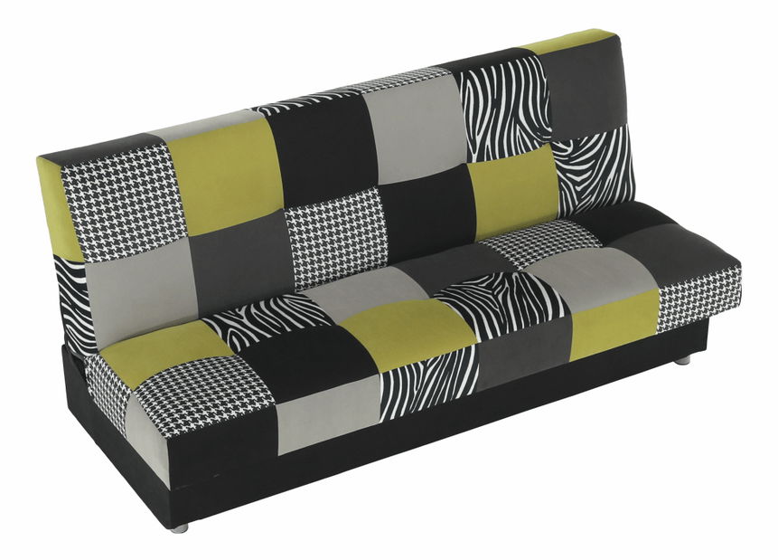 Canapea trei locuri Ardress lămâie verde