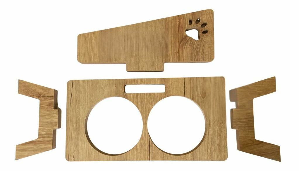 Miska pre domáce zviera Tire (prírodná)