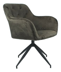 Scaun rotativ Viata (maro + negru) 