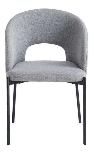 Scaun sufragerie Lunka (gri + negru)