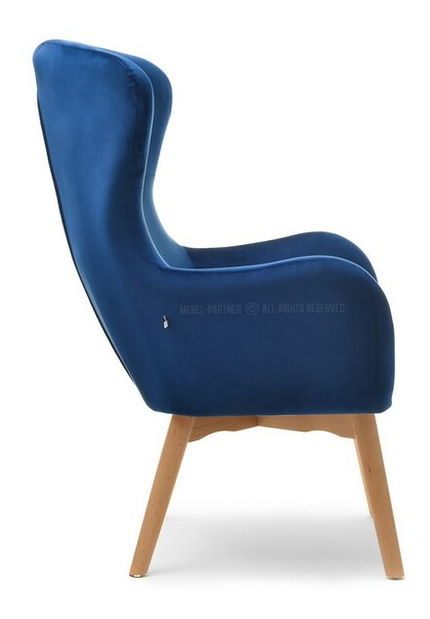 Fotel Leto (tengeri + fekete)