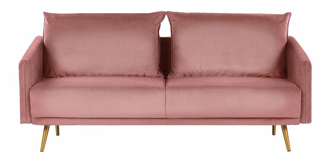 Canapea trei locuri MARUNE (roz)