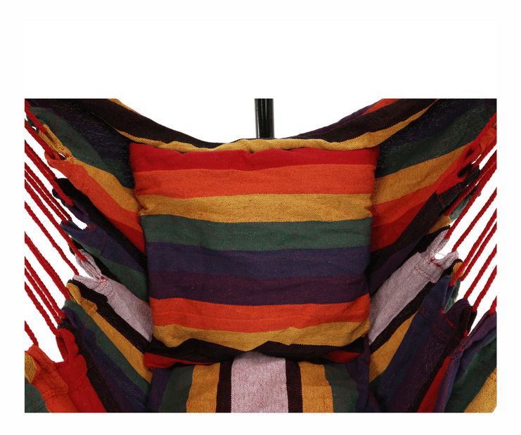 Závesné hojdacie kreslo Nicolaj (červená)